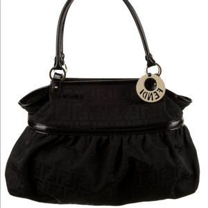 Fendi Large Chef tote with gold-tone hardware